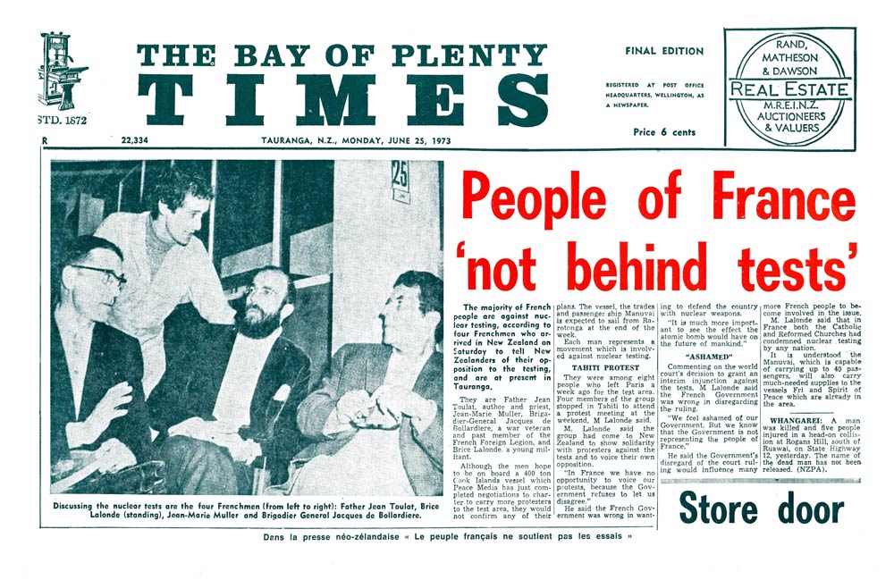 La bombe en question